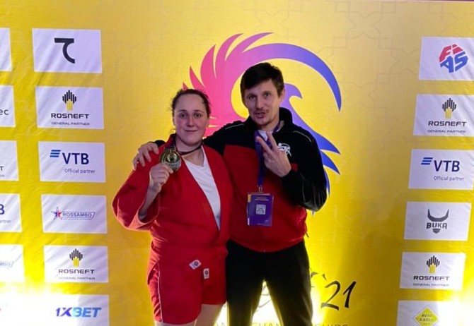 Ольга Артошина стала двукратной чемпионкой мира по спортивному самбо